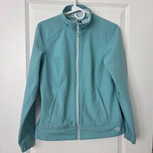 Mountain HardWear Full Zip Jacket Fleece Lined AthleisureTurquoise Women’s M